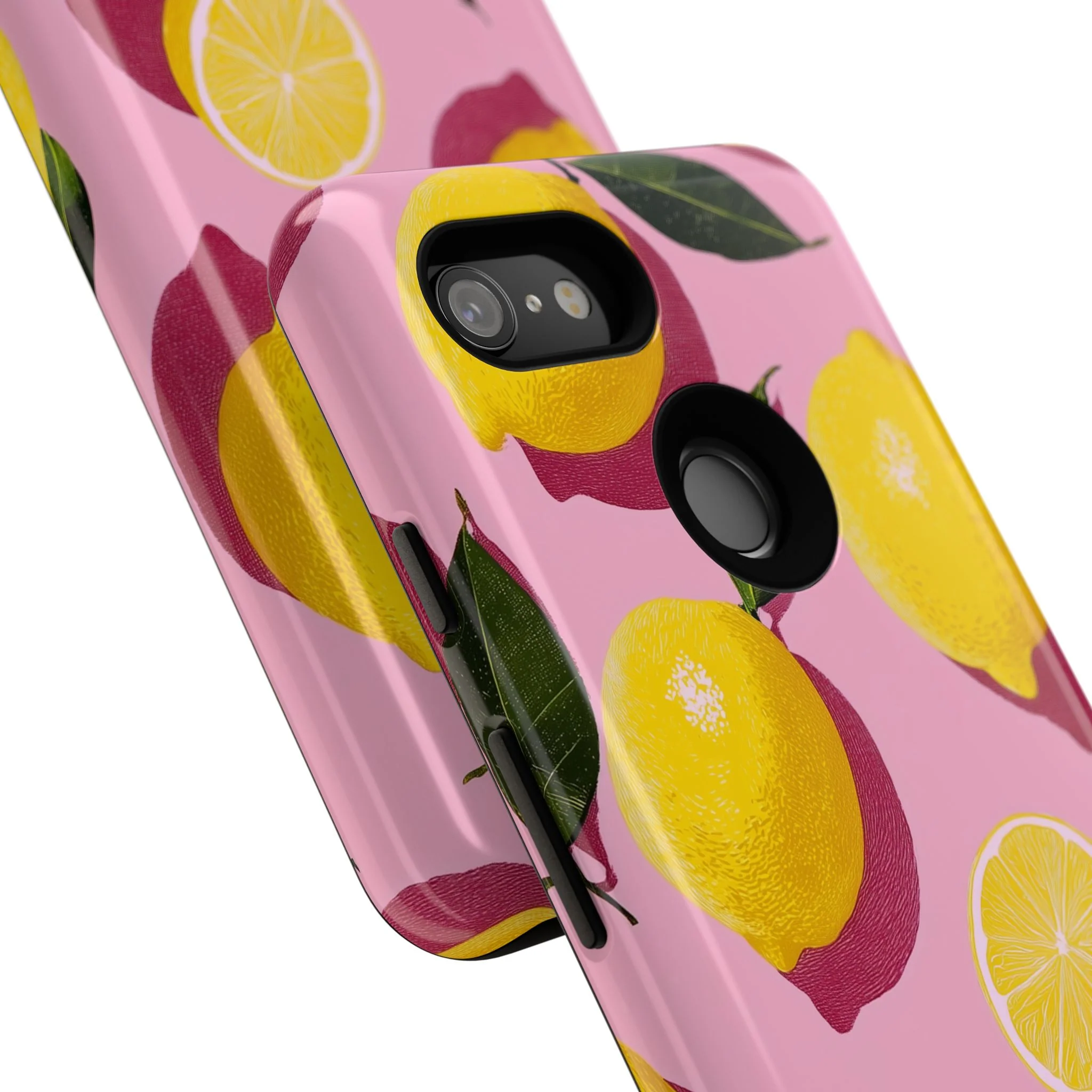 Retro Lemon - Tough Phone Case - Image 160
