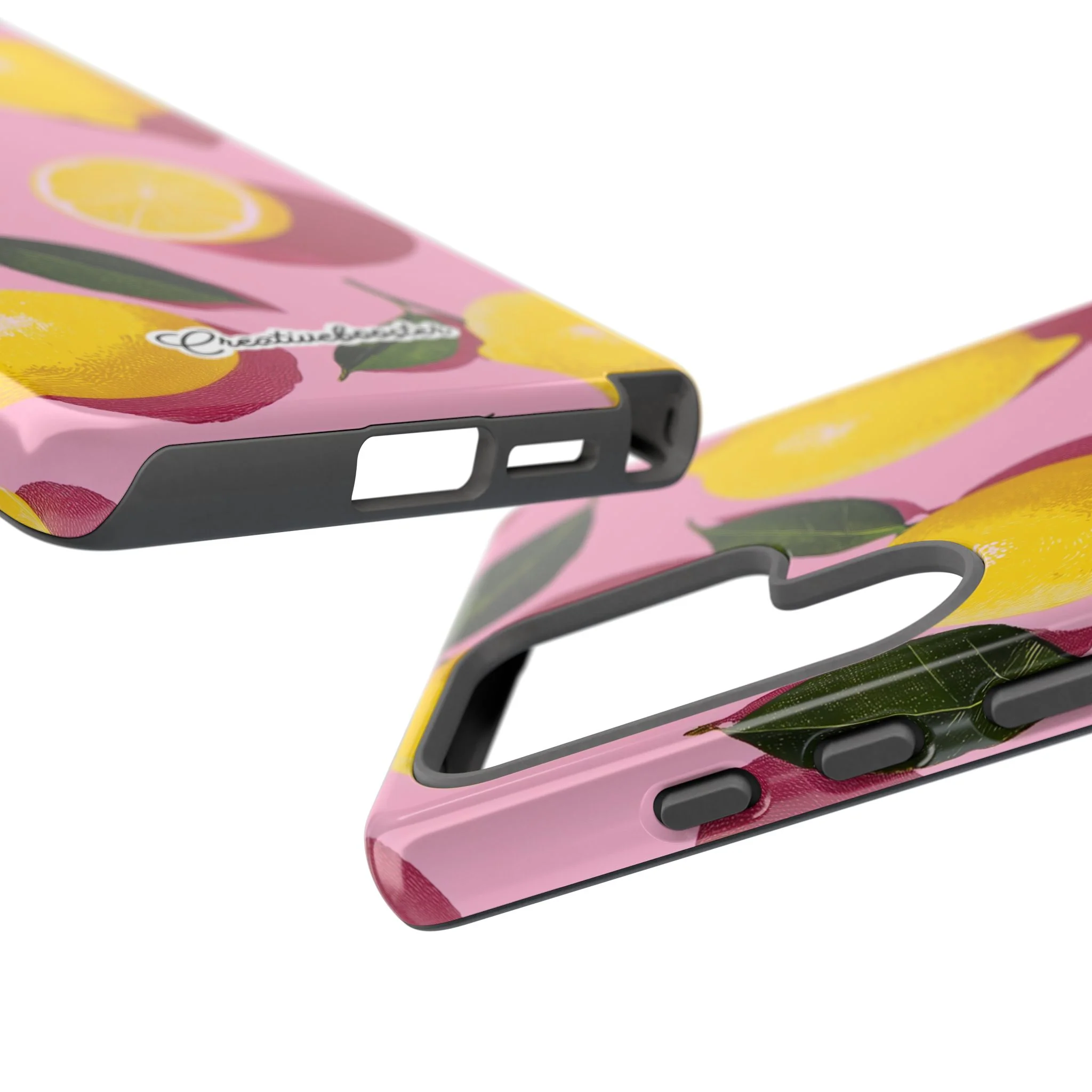 Retro Lemon - Tough Phone Case - Image 187
