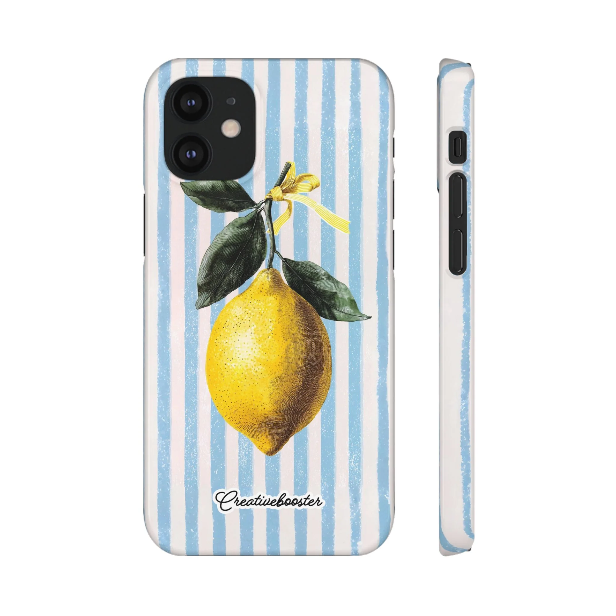 Ribbon Lemon - Slim Phone Case - Image 19