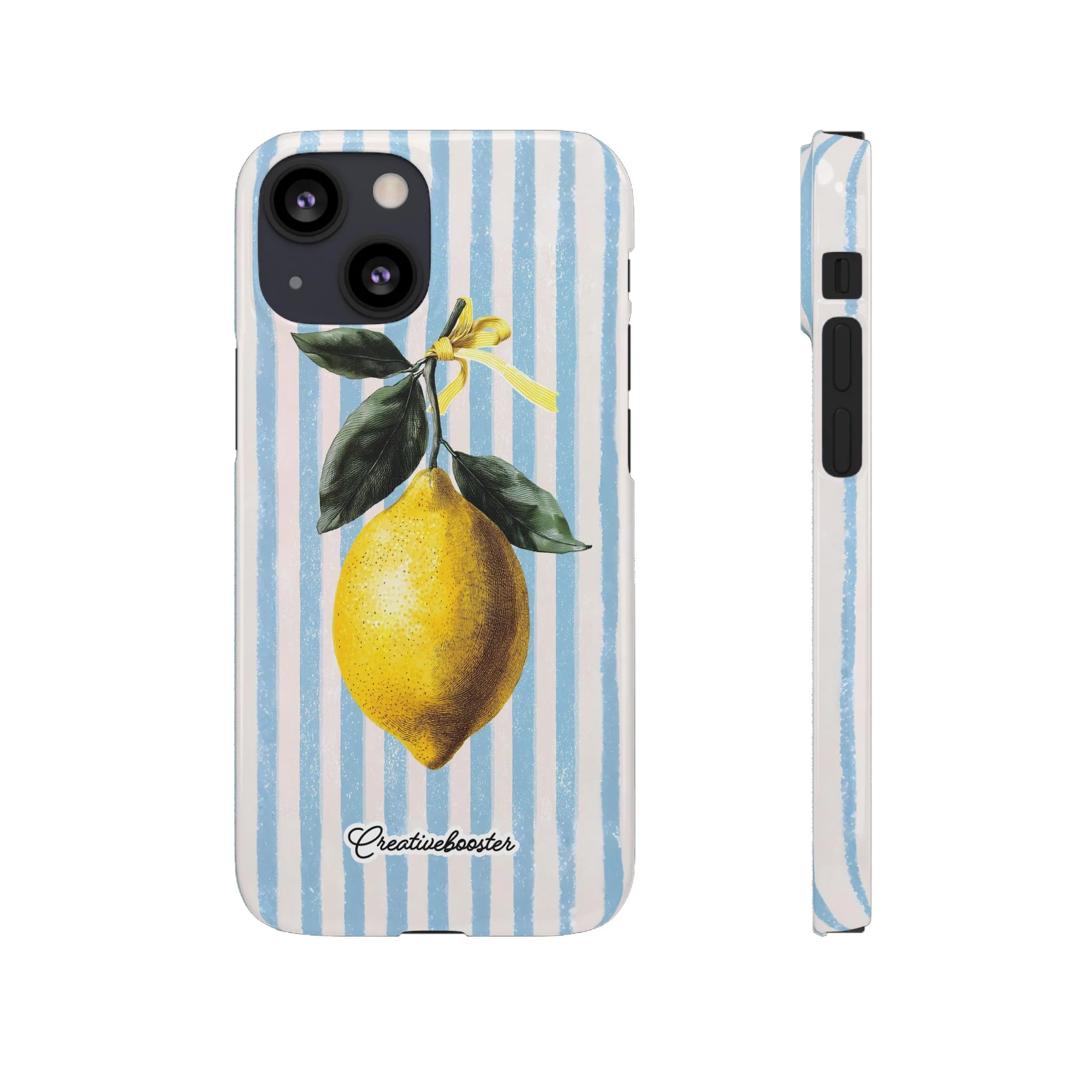Ribbon Lemon - Slim Phone Case - Image 24