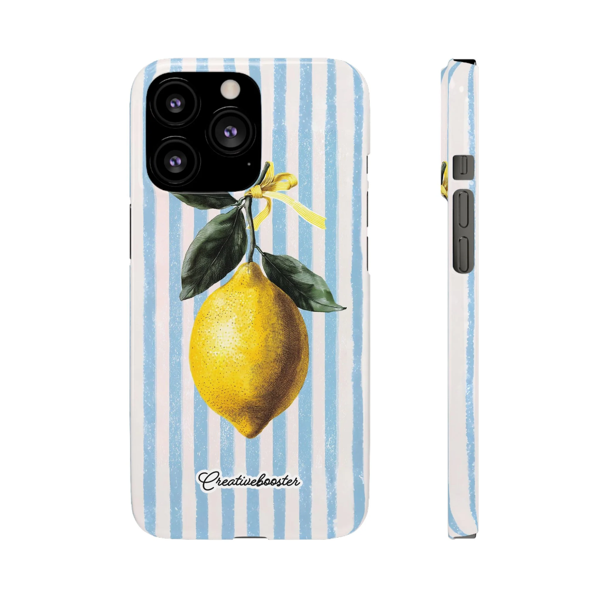 Ribbon Lemon - Slim Phone Case - Image 25
