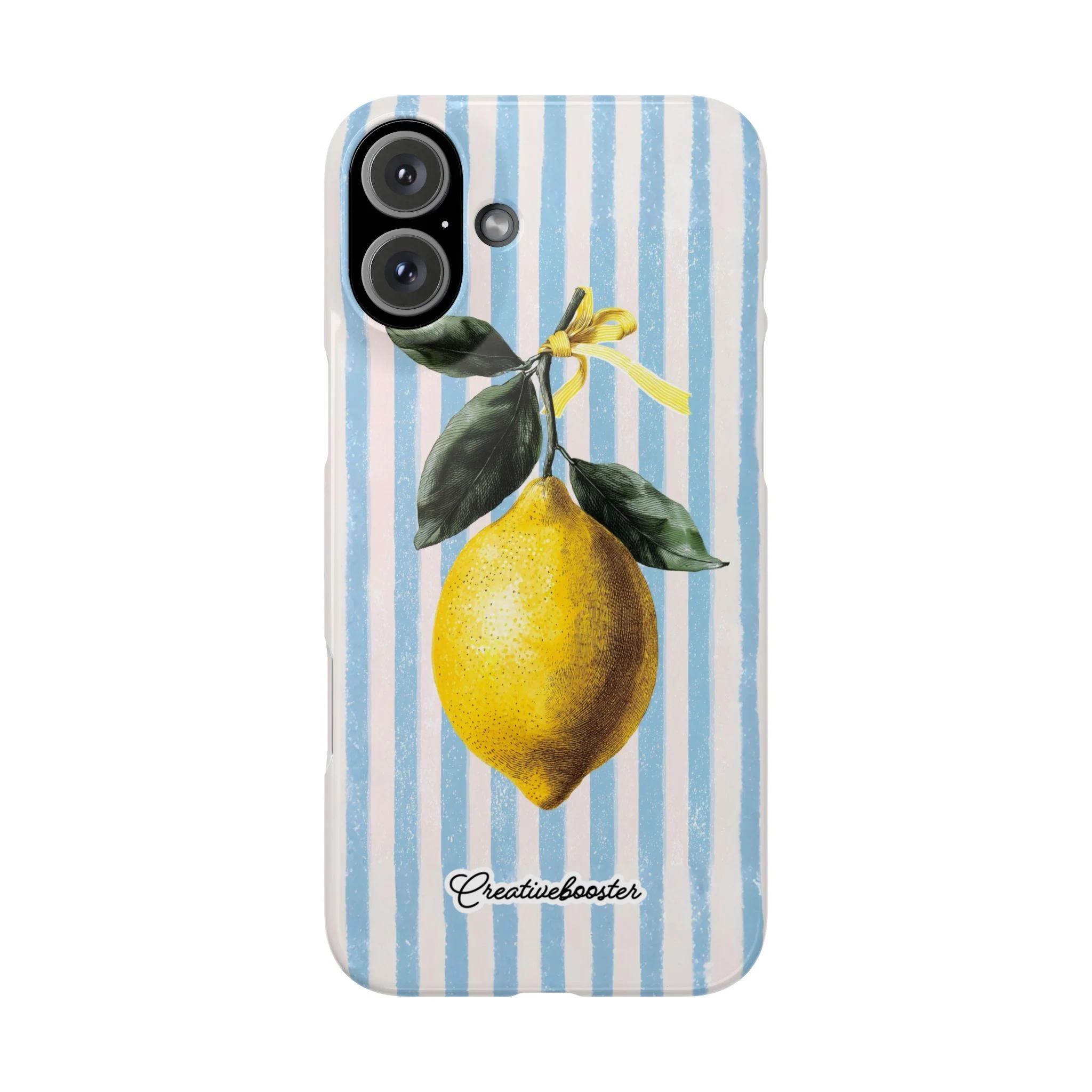 Ribbon Lemon - Slim Phone Case - Image 41