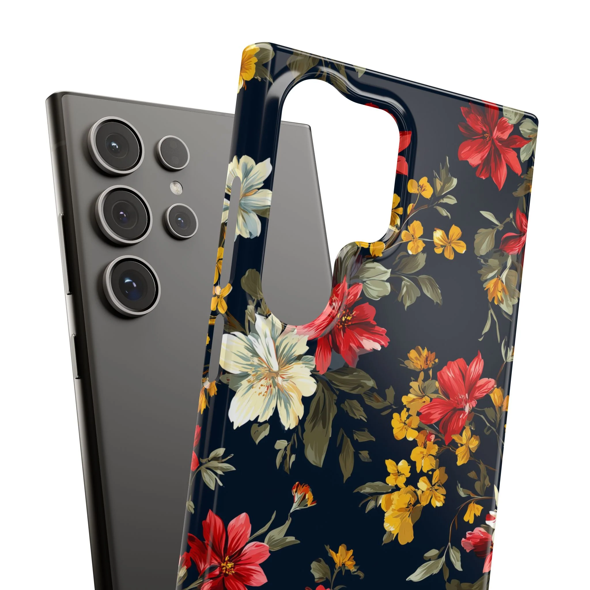 Scarlet Bloom - Slim Phone Case - Image 112