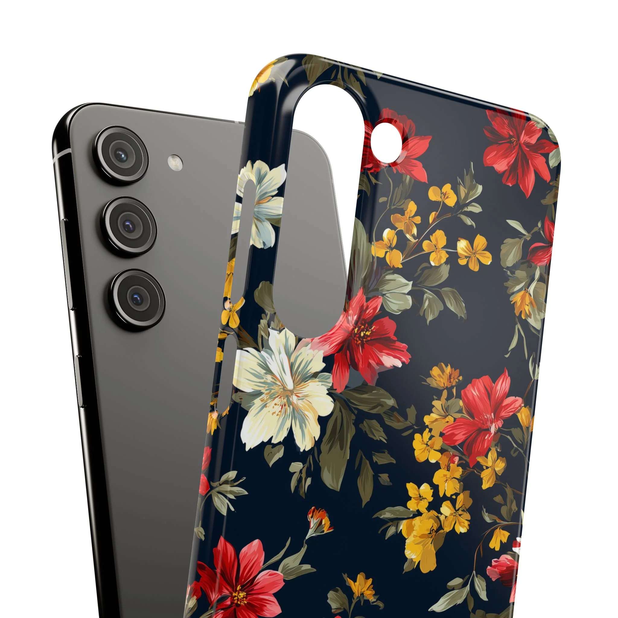 Scarlet Bloom - Slim Phone Case - Image 114