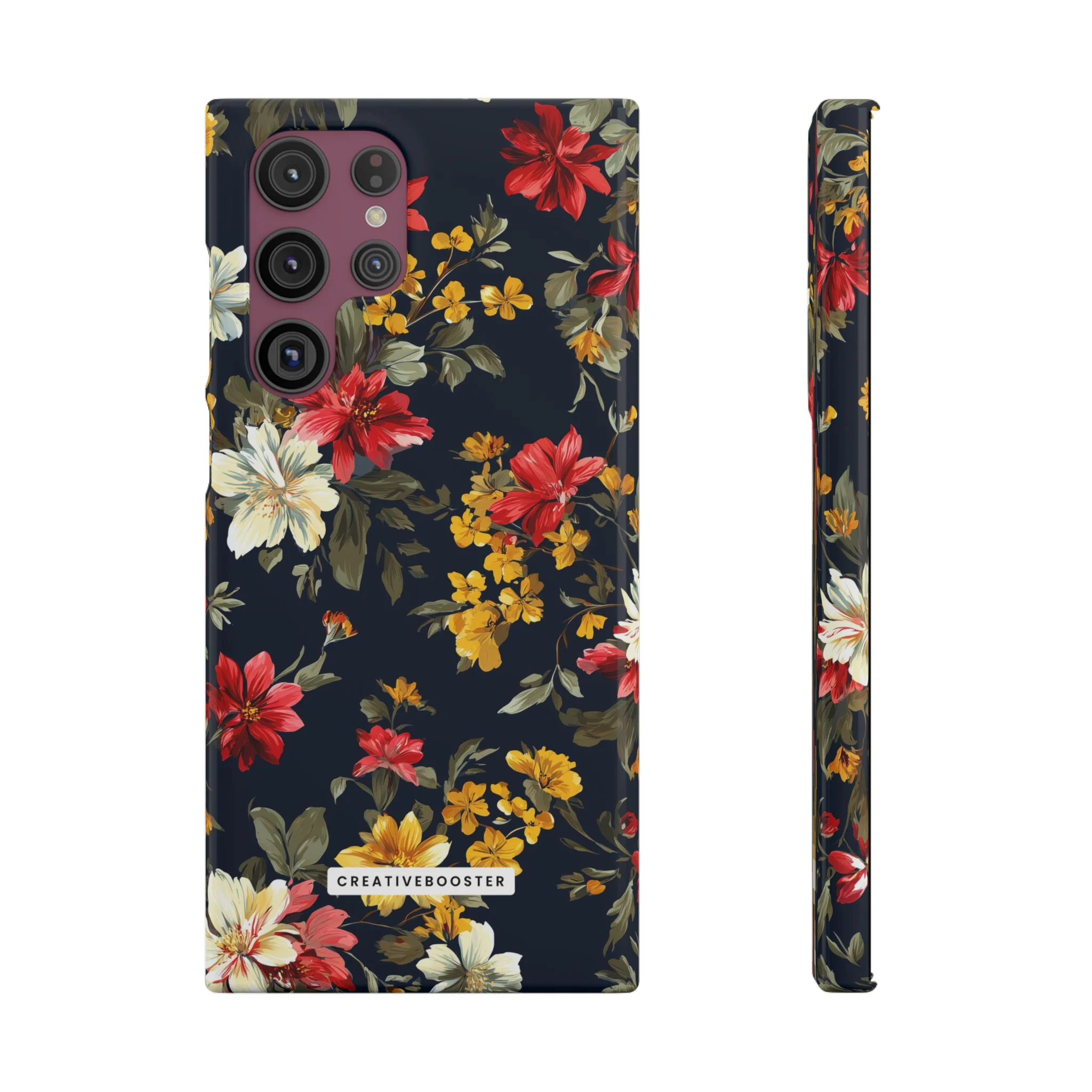 Scarlet Bloom - Slim Phone Case - Image 35