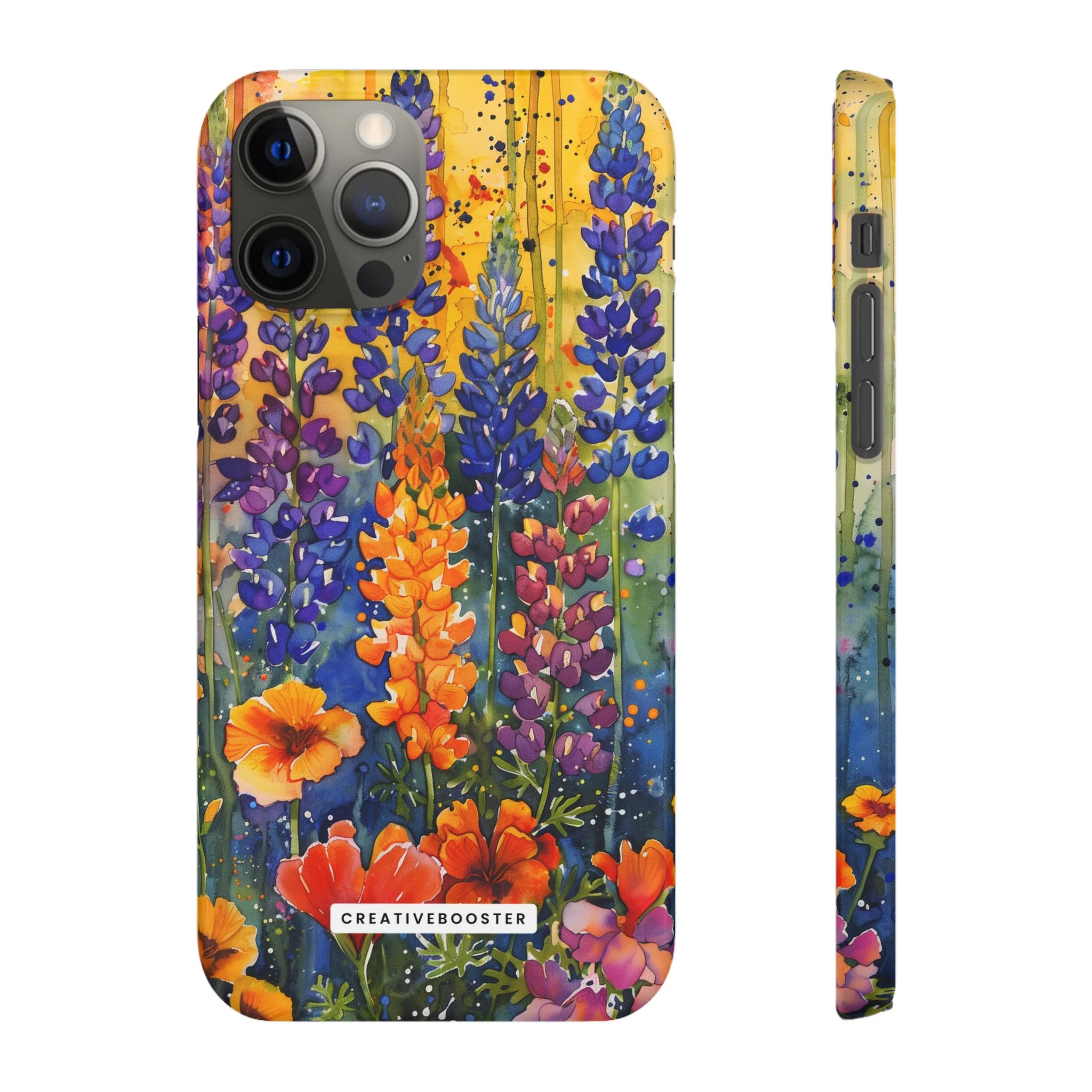 Sunset Lupine - Slim Phone Case - Image 21