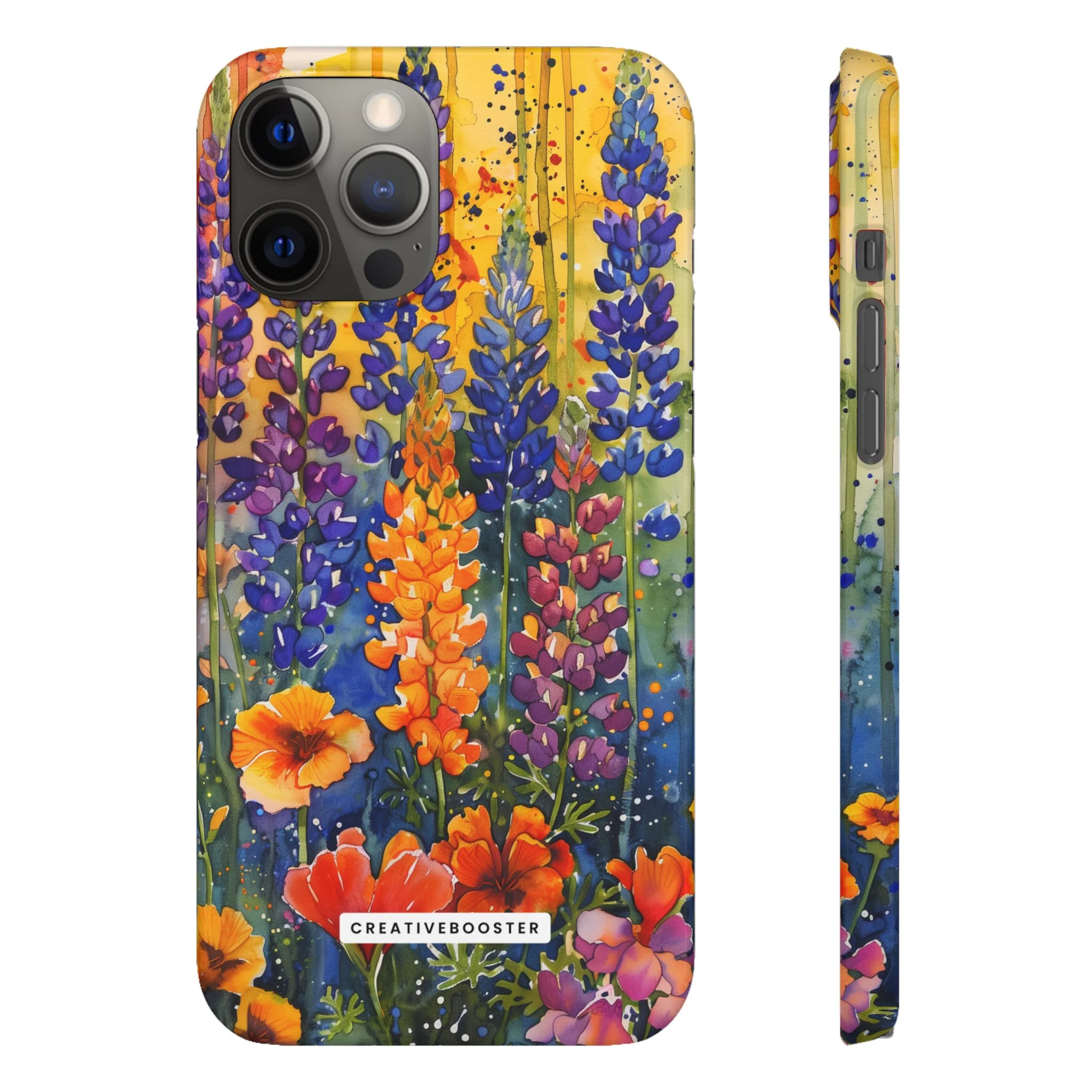 Sunset Lupine - Slim Phone Case - Image 22
