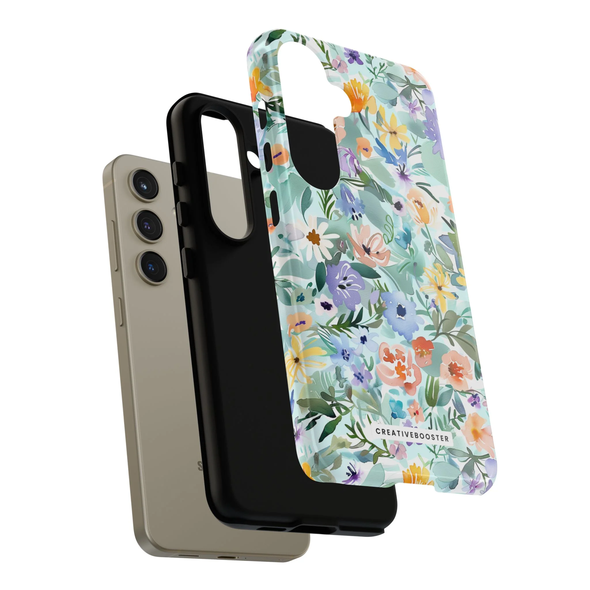 Watercolor Meadow - Tough Phone Case - Image 128