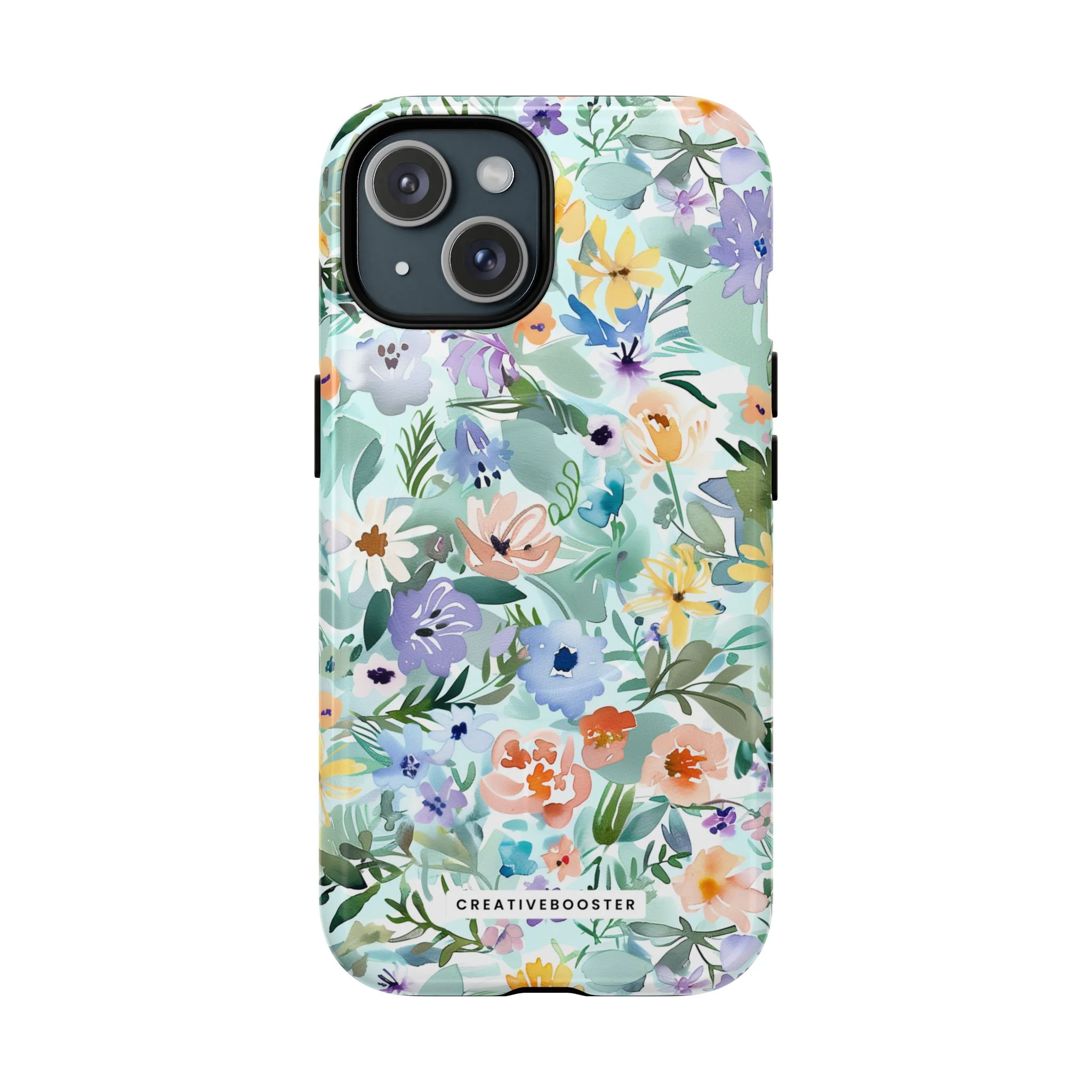 Watercolor Meadow - Tough Phone Case (MagSafe) - Image 2