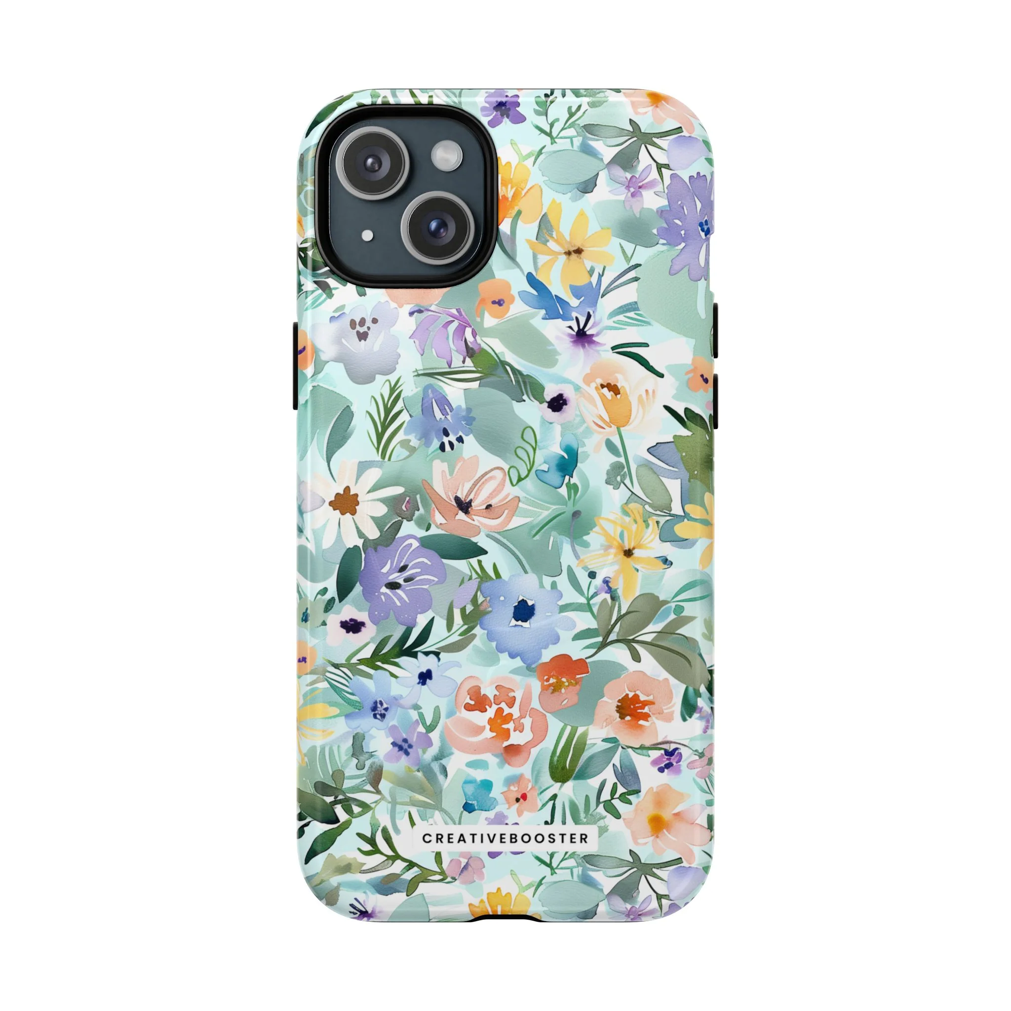 Watercolor Meadow - Tough Phone Case (MagSafe) - Image 4